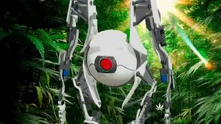 Jugando al Portal 2 Con mi amiguito el Martin