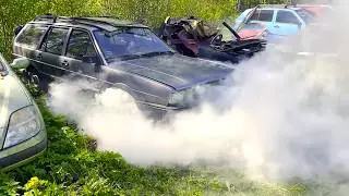Volkswagen Passat WILL IT START and DRIVE after sitting in a field for years?