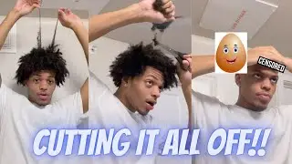 CUTTING MY HAIR BALD AFTER 4 YEARS