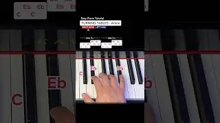 How to play „Turning Tables“ by Adele (Intro) - Easy Piano Tutorial #pianototurial #easypiano