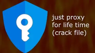 install just proxy for life time (crack file)