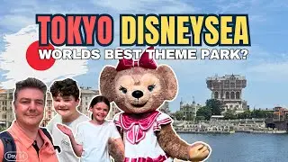 Full Day at TOKYO DISNEYSEA in JAPAN - RIDES, ATTRACTIONS and SNACKS