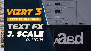 Vizrt 3 Text FX Jitter Scale Plugin Tutorial
