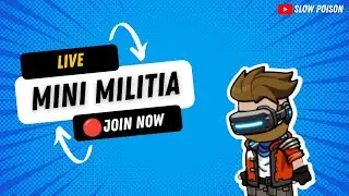 Mini Militia Live Custom Room || Join Now || Da2 Live