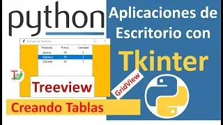 🐍 Treeview in Python - Creating a Table or GridView - Python Course - TKinter