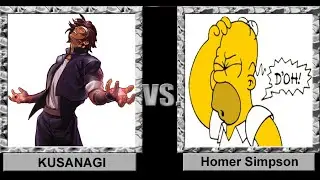 Dark Flames Battle #44 - Kusanagi (Me) vs. Homer Simpson