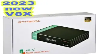 GT media V8X unboxing and review new GT media we 8X new 2023 GT media forever server box 4k gt combo
