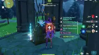 All Mondstadt Shrine of Depths - AR30 -AR 45 opening