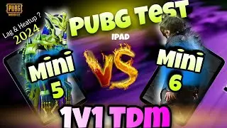 Ipad Mini 5 Vs Mini 6 Pubg test in 2024 😍🥰 | Lag & Heatup , Graphics, FPS, and Performance Compared