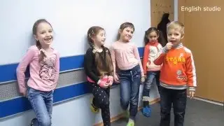 Active games Present Continuous (for kids 5-6 years old). Interesting grammar games