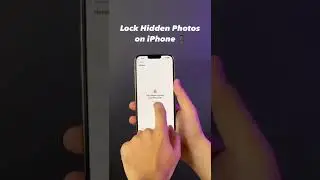 Lock Hidden Photos on iPhone 🔥 