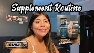 SUPPLEMENT ROUTINE *protein, collagen, vitamins, pre workout*