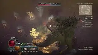 Diablo IV | Nightmare World Boss | It's huge!