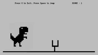 C++ Game Tutorial - Dinosaurs Game in Turbo C++ With Source Code - Basics for Beginner