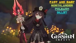 How to Get Northlander Polearm Billet and Effects || Genshin Impact.