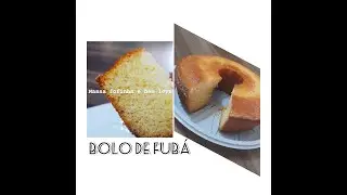 BOLO DE FUBÁ FOFINHO E MUITO FÁCIL