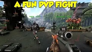 Ark Survival Evolved A Fun PvP Fight