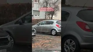 Basic driving task: Perpendicular parking forward 