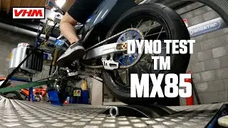 VHM dyno video TM MX85 2025 with VHM head and insert