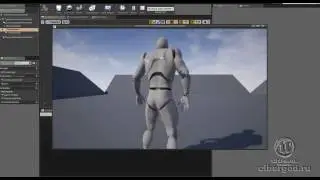 UE4 приближение и отдаление камеры, Ускорение персонажа по нажатию клавиши Shift
