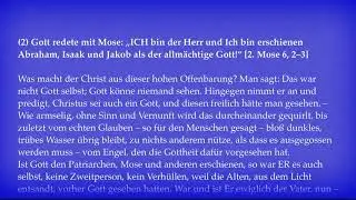 Anita Wolf - Der Himmel verkündet. (002) Gott redete mit Mose