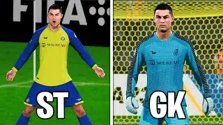 I Used Ronaldo In Every Position