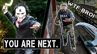REAL-LIFE JIGSAW SCARES AIRSOFT PLAYERS!!
