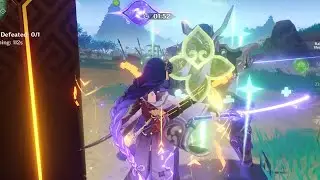 Archons True Damage // C2 Baal + C2 Nahida + Zhongli【Genshin Impact】