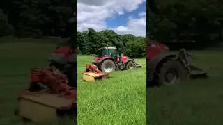 Tractors rolling 