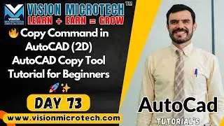 🔥 Copy Command in AutoCAD (2D) | AutoCAD Copy Tool Tutorial for Beginners 🚀 ✨