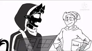 Skeppy lost the armor bad gave him :( (MCYT ANIMATIC LETSGOOO)