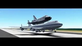 B747 SCA Butter Landing #swiss001landing