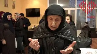 Раздача продуктов для подопечных фонда 
