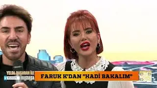 YELDA BAŞARAN İLE BAŞBAŞA PROGRAMINA ÇOCUKLARIN SEVGİLİSİ SANATÇI FARUK K ONUK OLDU.