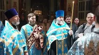 Величание Покрова Пресвятой Богородицы.