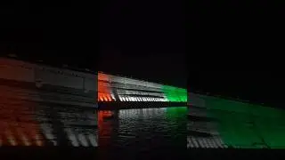KRS dam at Evening loking vrey  colourfull–kaveri River–brindavana garden–mysore #shorts #krsdam