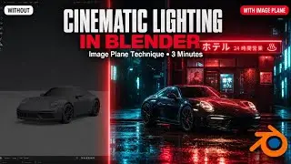 Creating entire Backgrounds with an IMAGE in blender