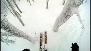 Esquí de montaña en Roncesvalles 7-dic-2020