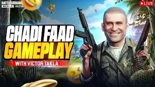 CHADI FAAD GAMEPLAY WITH VICTOR TAKLA BGMI LIVE @BhavuOpLive