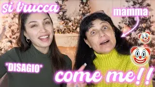 MY MOM WEARS MAKEUP LIKE ME 🤯WITH MY BEAUTY *DISCOMFORT* | MelissaTani