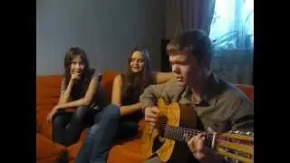Алёна летает на шаре