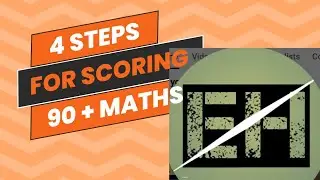 How to score 90 +  in Maths