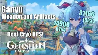 Genshin Impact - Ganyu Build (Weapon and Artifacts)