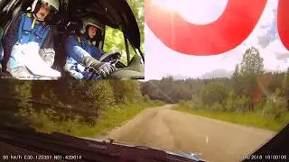 Рябов Д/Солдатенко Е/ Ралли Белые Ночи 2018 - Лумиваара СУ1