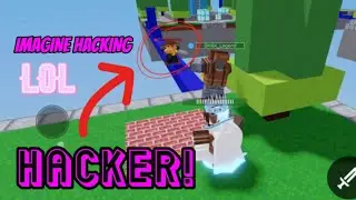 so he was HACKING in roblox bedwars… (ft. HeyB1rdy)
