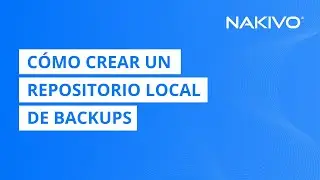 Cómo crear un repositorio local de backups