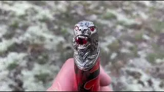 Нож Огненный Волк