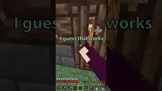 Knocking, but in minecraft!! 