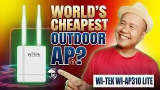 CHEAPEST OUTDOOR ANTENNA AS ACCESS POINT [WI-TEK WI-AP310-LITE]