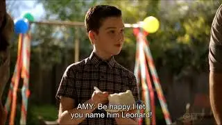 Sheldon and Amy's Son